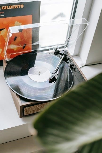 crosley turntable instructions